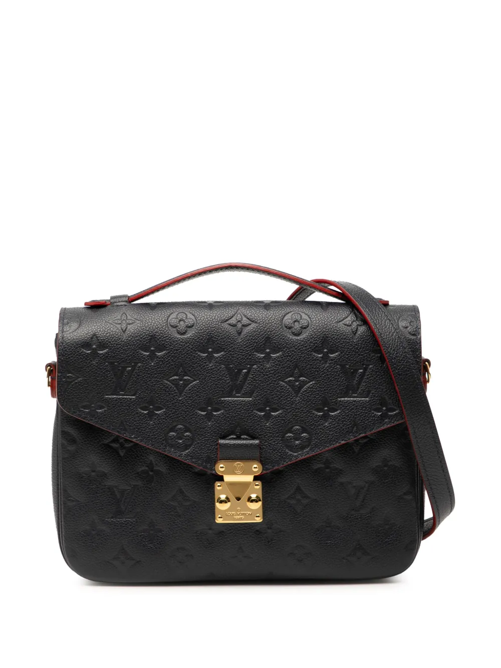 Louis Vuitton Pre-Owned 2019 Monogram Empreinte Pochette Metis satchel - Blu