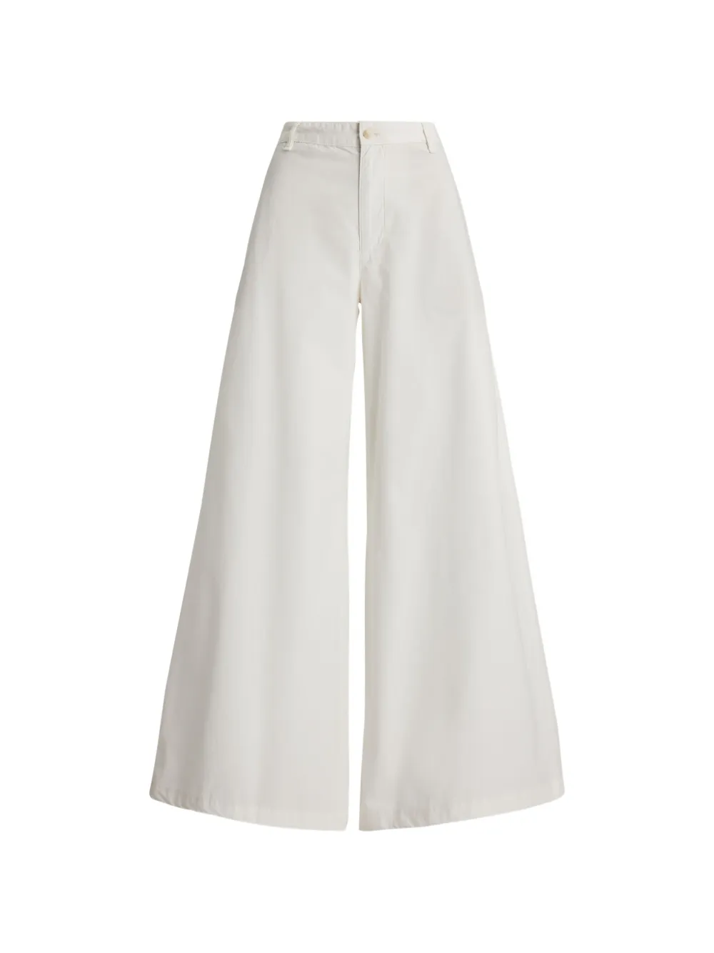 Polo Ralph Lauren relaxed wide-leg trousers - White