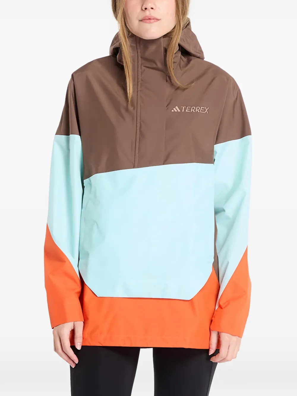 adidas Terrex Xploric 2.5L Climaproof anorak - Marrone