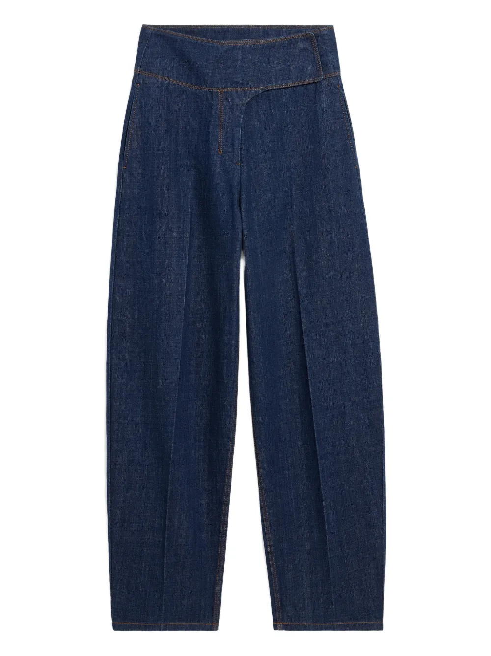 AMI Paris belted jeans - Blu