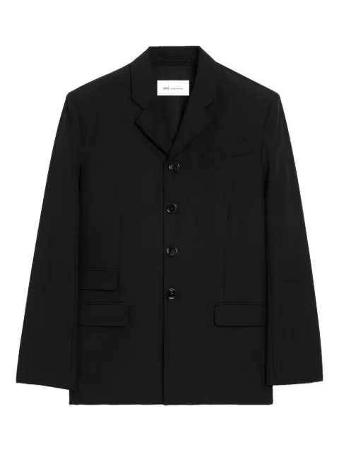 AMI Paris buttoned single-breasted blazer