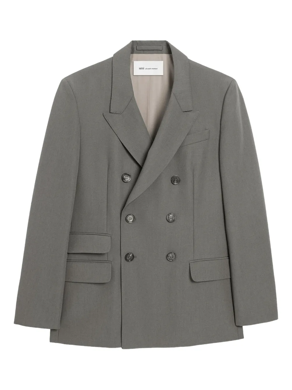 AMI Paris Blazer doppiopetto - Grigio