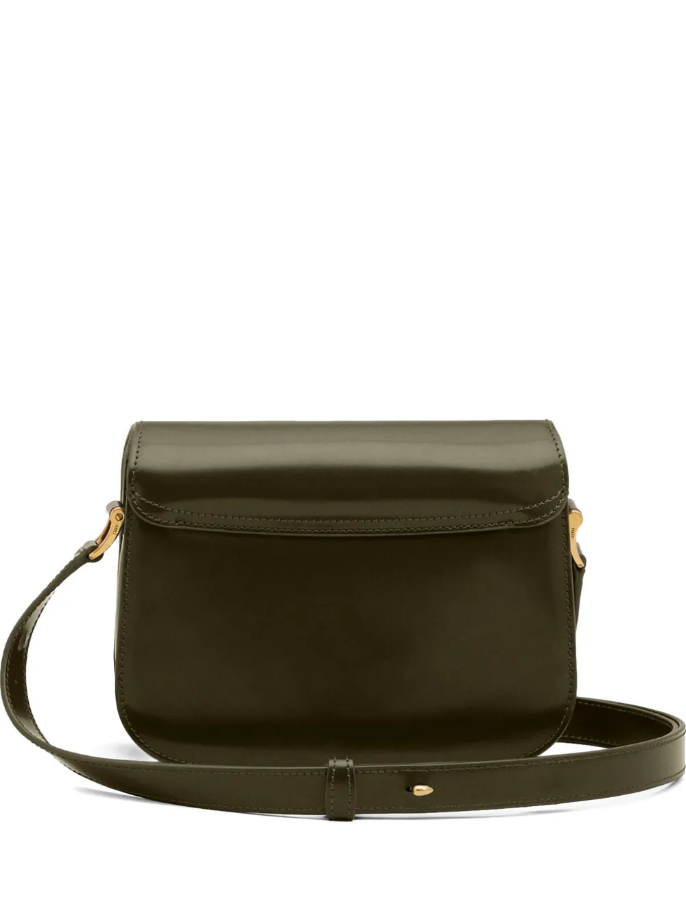  Ami Paris Paris Paris Shoulder Bag - Green 
