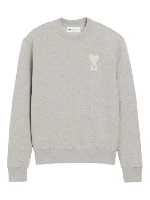 AMI Paris Ami De Coeur logo-patch sweatshirt
