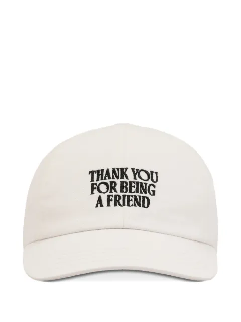 AMI Paris logo-embroidered buckle baseball cap