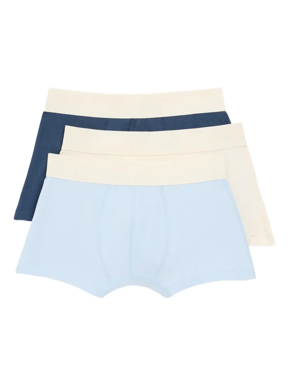 AMI Paris Boxershorts mit Ami de Coeur-Jacquardmuster (3er-Set) - Nude