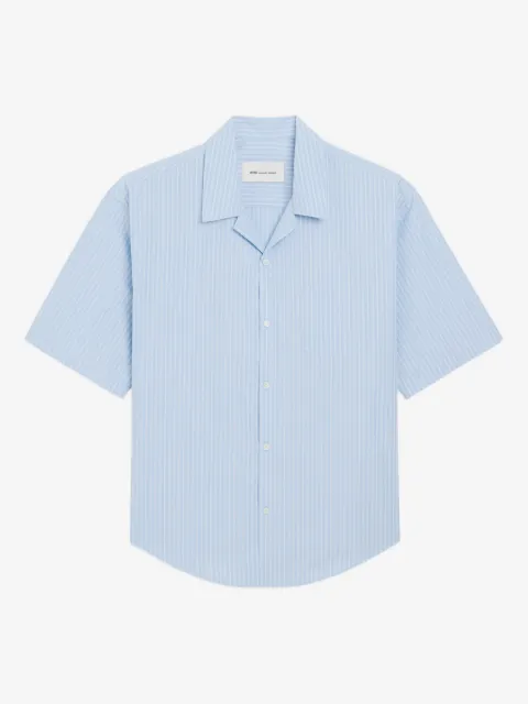 AMI Paris cotton short sleeve Ami De Coeur boxy shirt