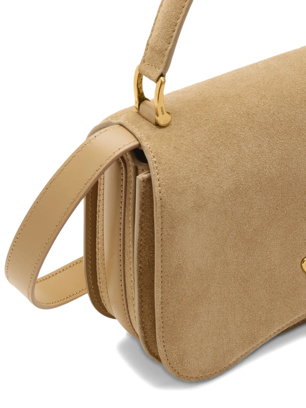 AMI Paris shopper met handgreep Beige