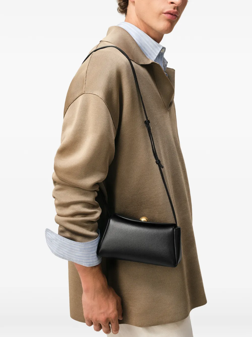 AMI Paris engraved carrousel shoulder bag | Men | Image 2