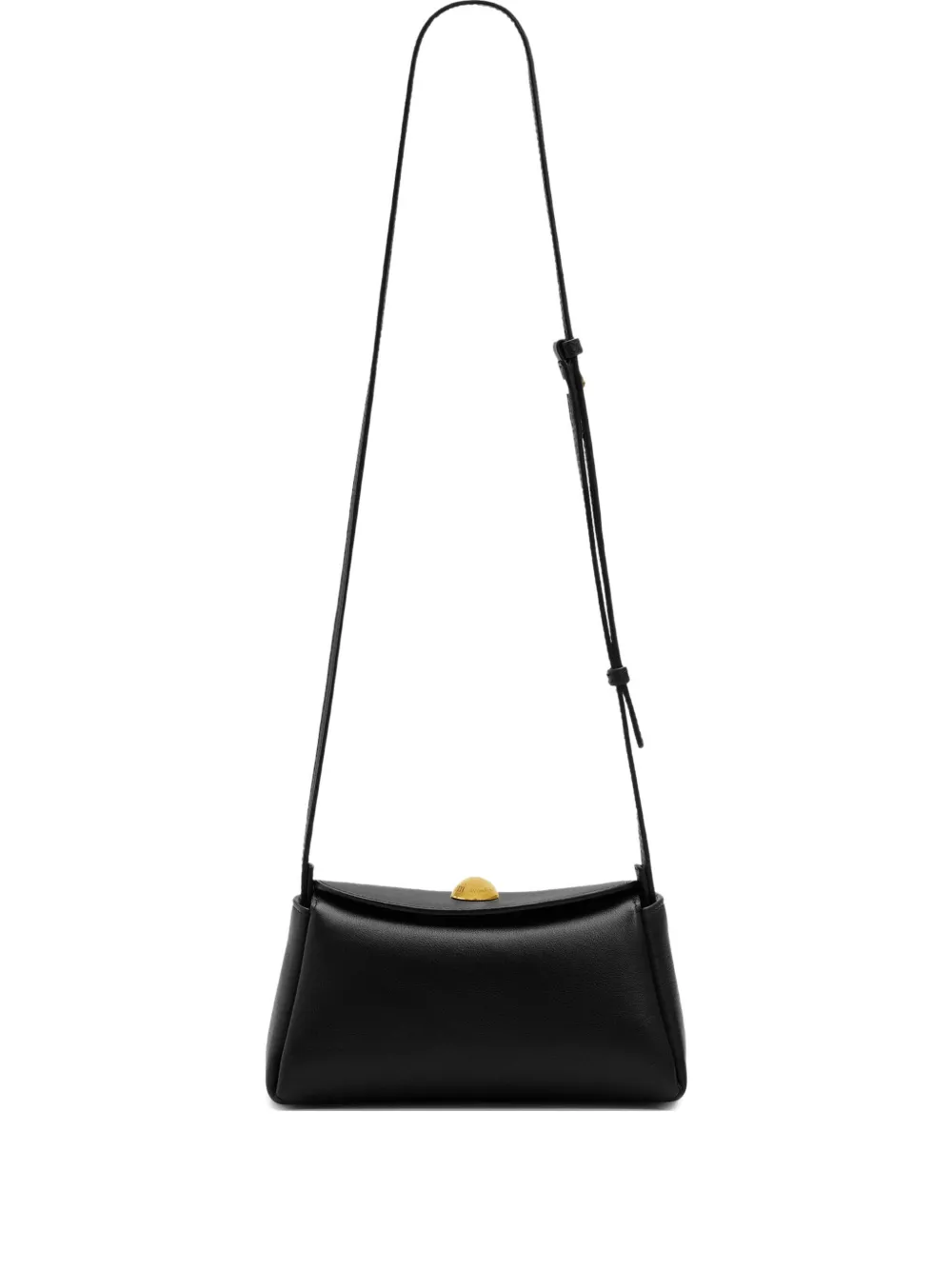 AMI Paris engraved carrousel shoulder bag - Nero