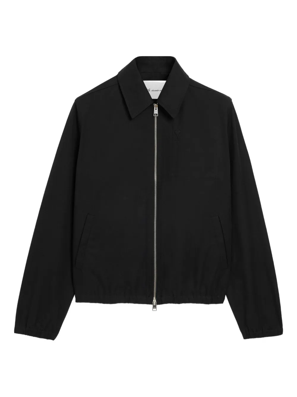 AMI Paris Ami De Cœur zipped jacket - Nero