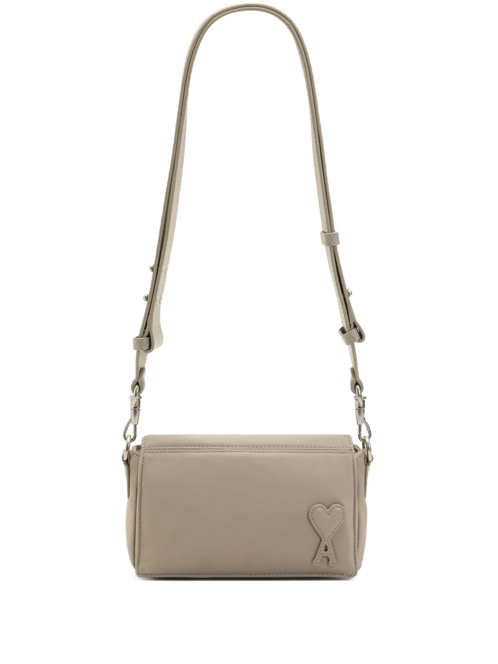 AMI Paris padded shoulder bag - Grigio