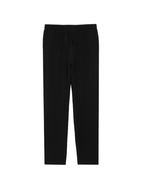 AMI Paris blended linen elasticated waist trousers