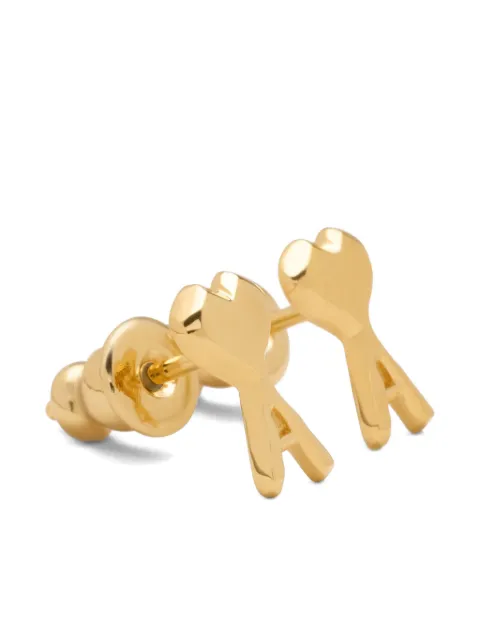 AMI Paris Ami de Coeur stud earrings