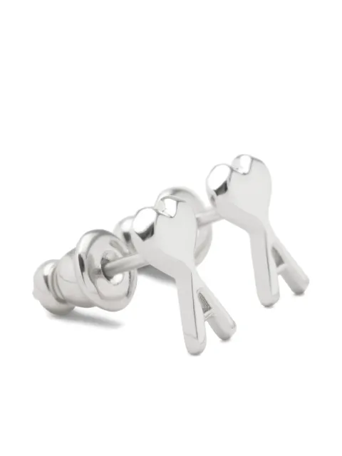 AMI Paris Ami de Coeur stud earrings