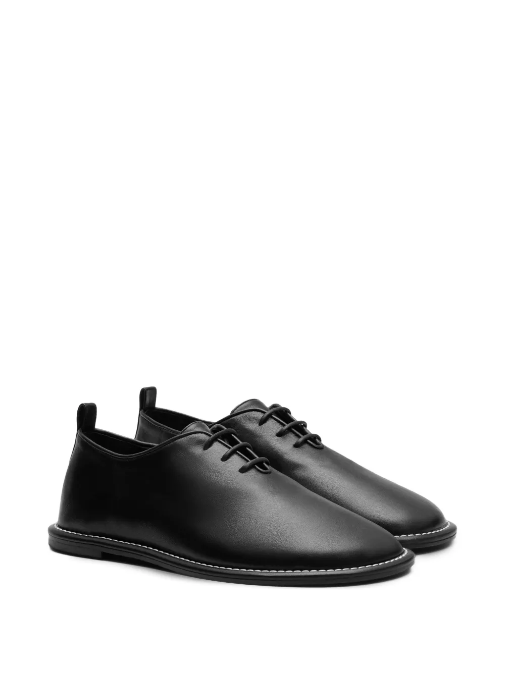 AMI Paris Leren derby schoenen Zwart