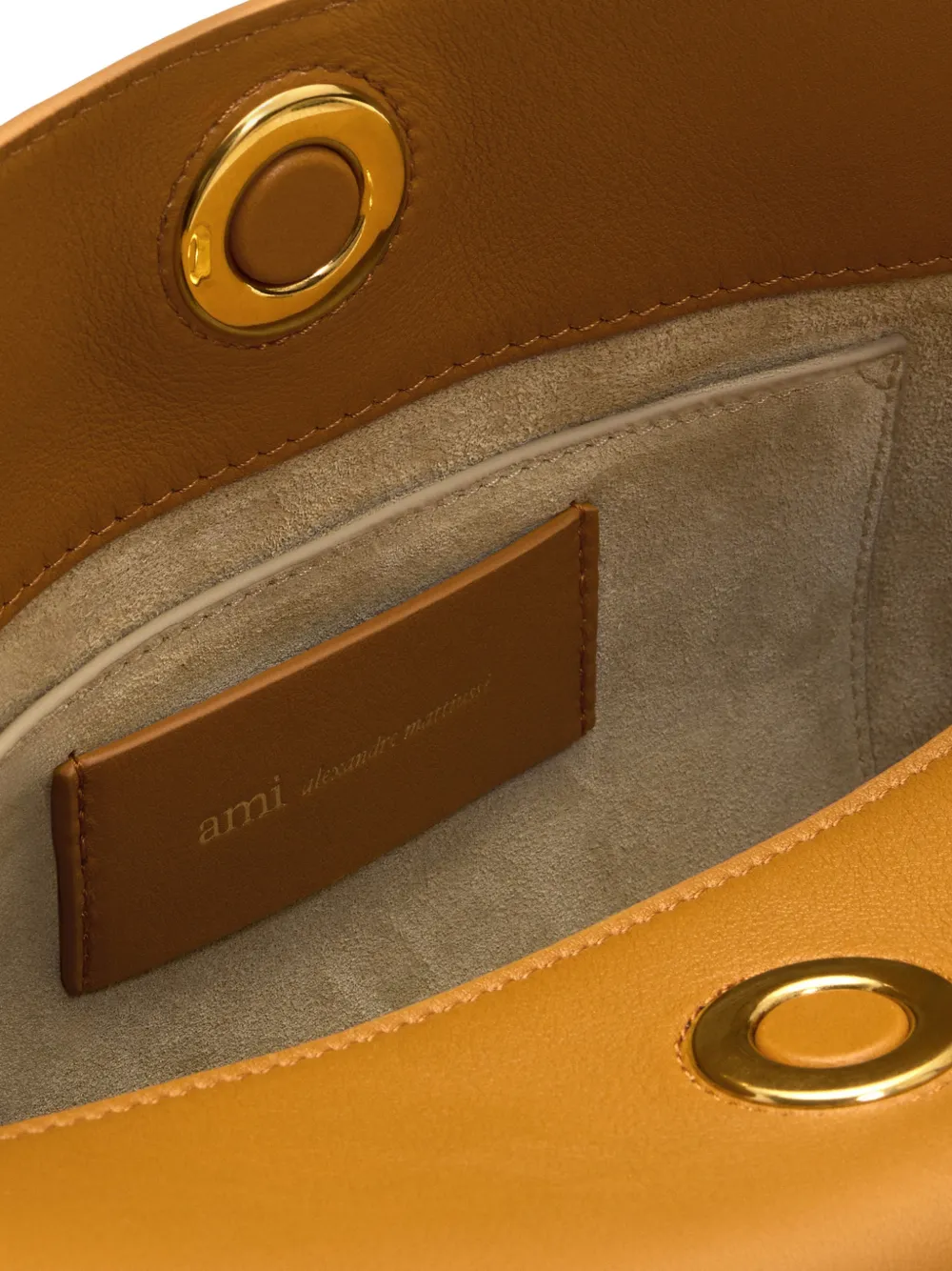 mini Carrousel leather shoulder bag