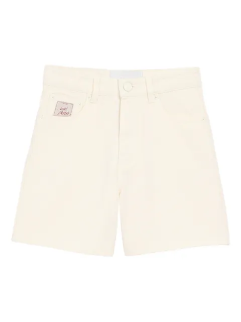 AMI Paris cotton shorts with Ami Paris heritage label