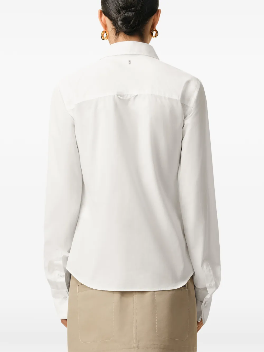 AMI Paris Blouse met knopen Wit