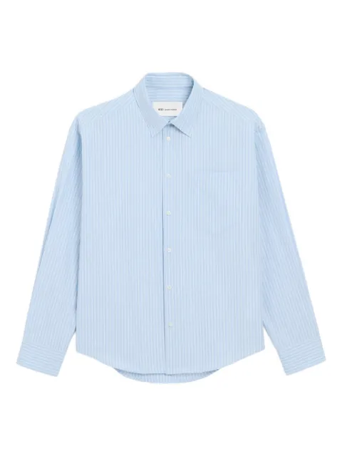 AMI Paris striped long-sleeve shirt