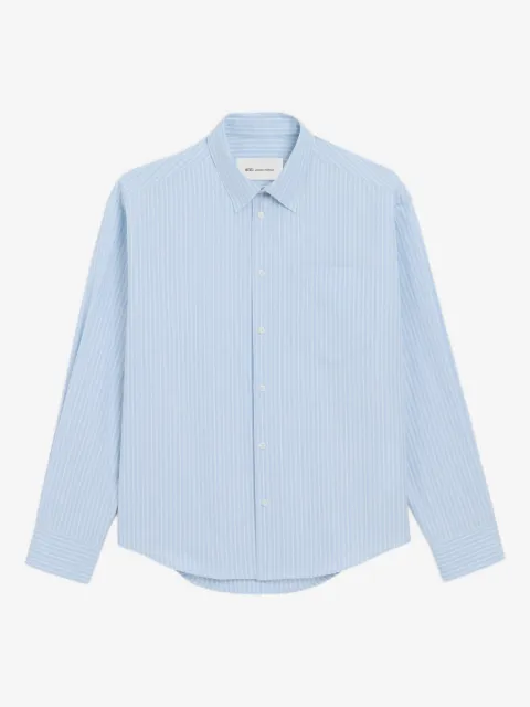 AMI Paris cotton long sleeve Ami De Coeur boxy shirt