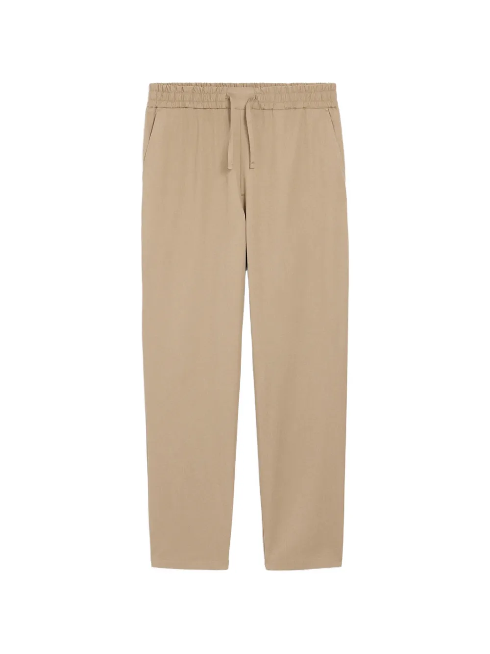 AMI Paris Hose mit elastischem Bund - Nude