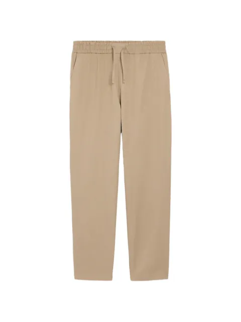 AMI Paris cotton elasticated waist trousers