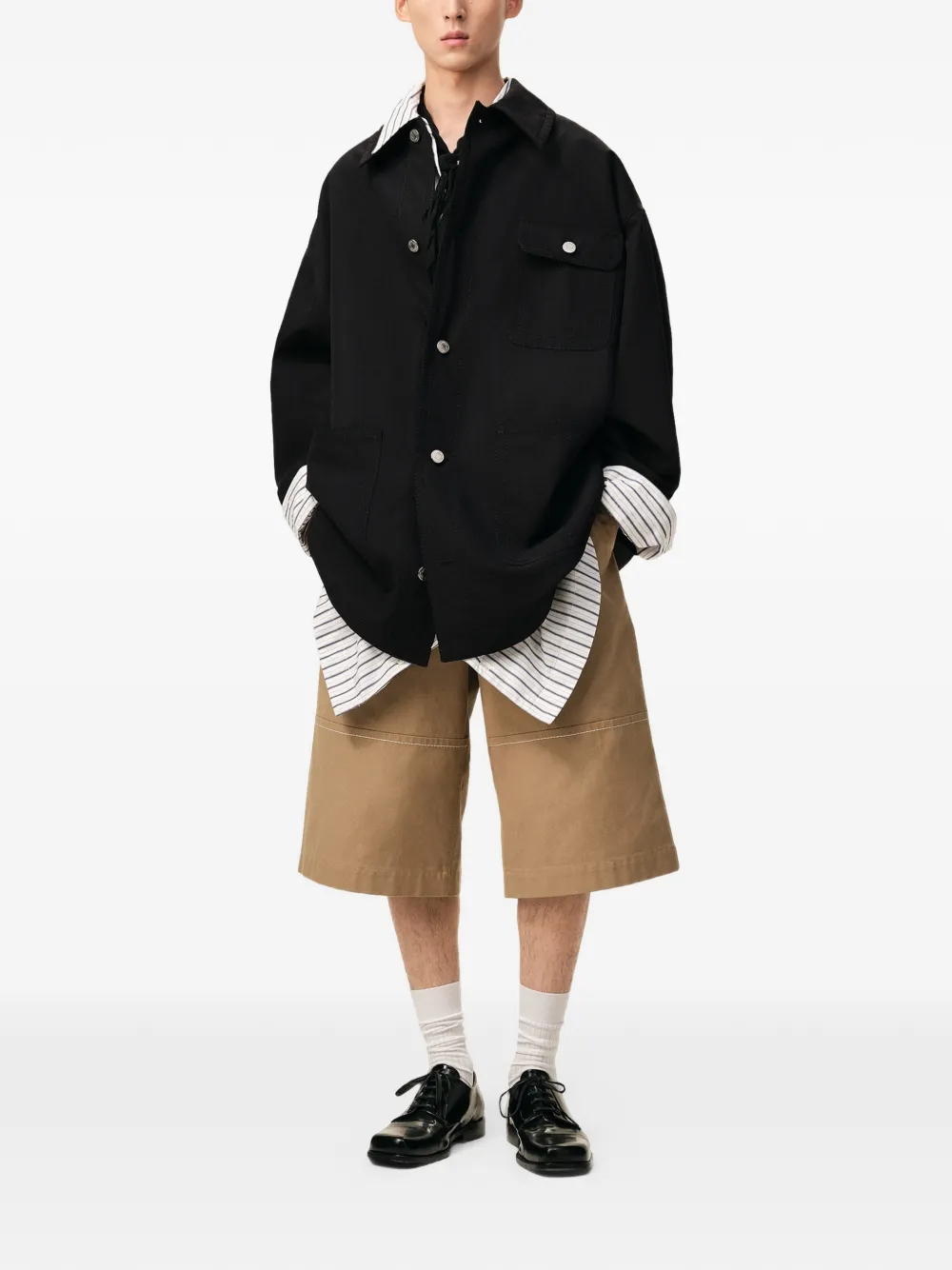 AMI Paris buttoned jacket | Denim Jackets | Image 2