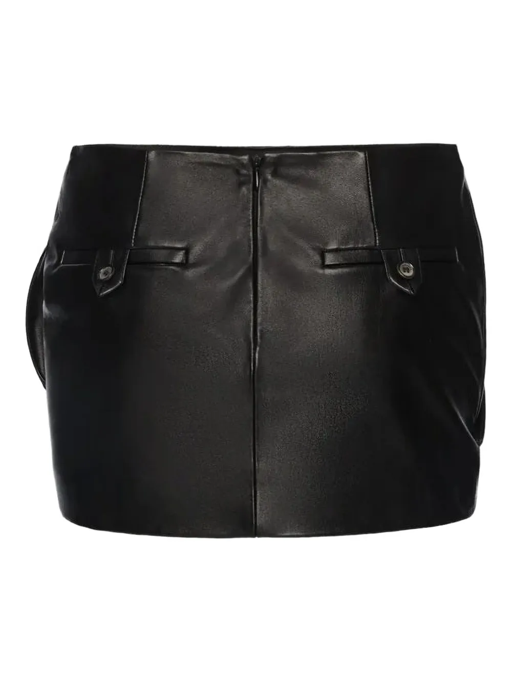 Magda Butrym floral wrap skirt - Zwart