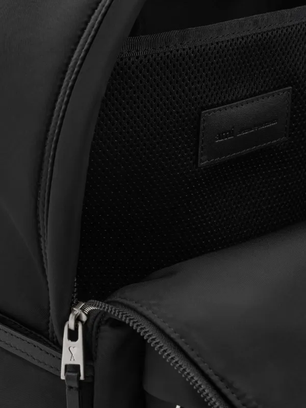 AMI Paris Marcel logo-detail Backpack | Black | FARFETCH