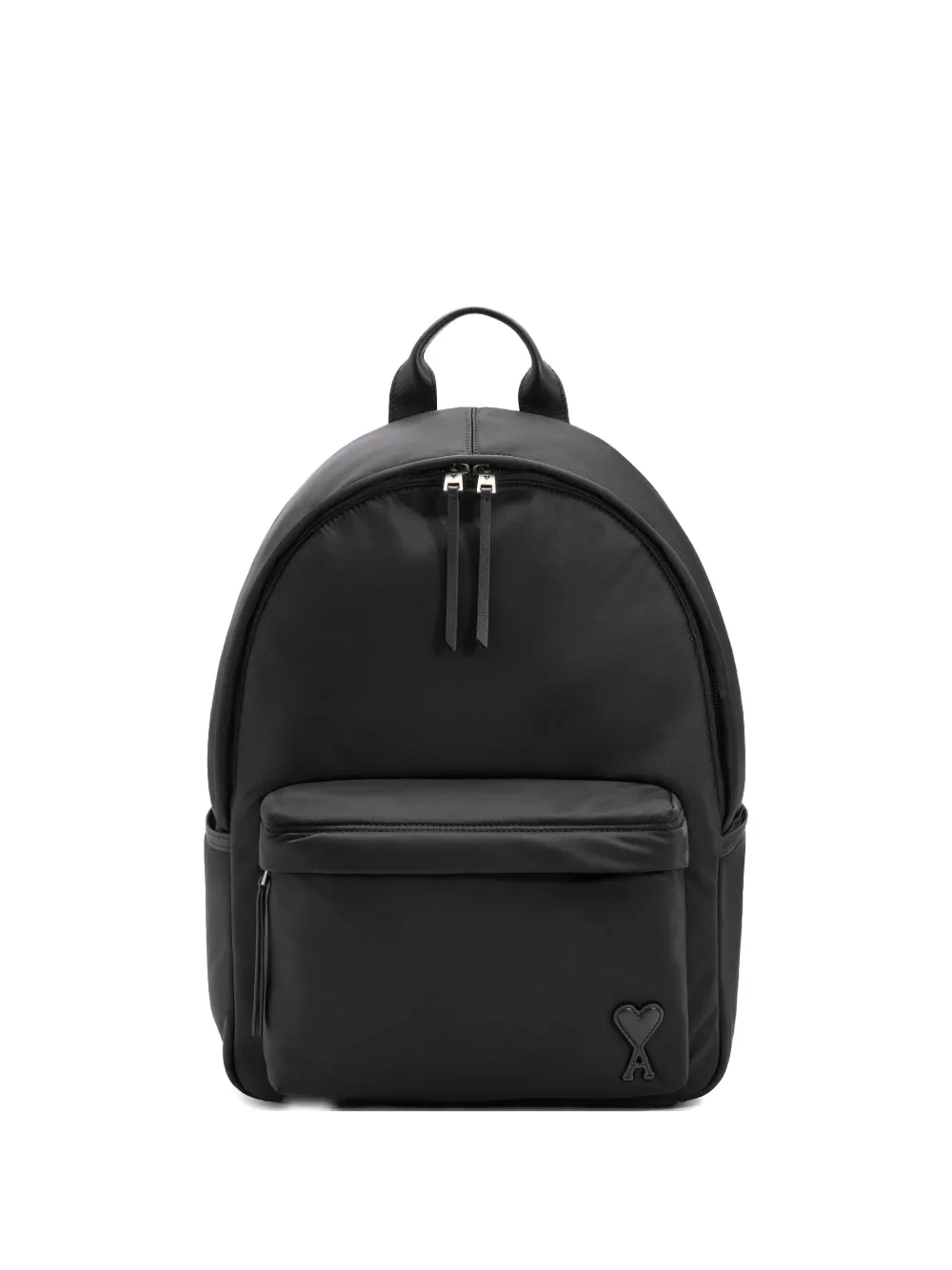 AMI Paris Zaino con logo - Nero