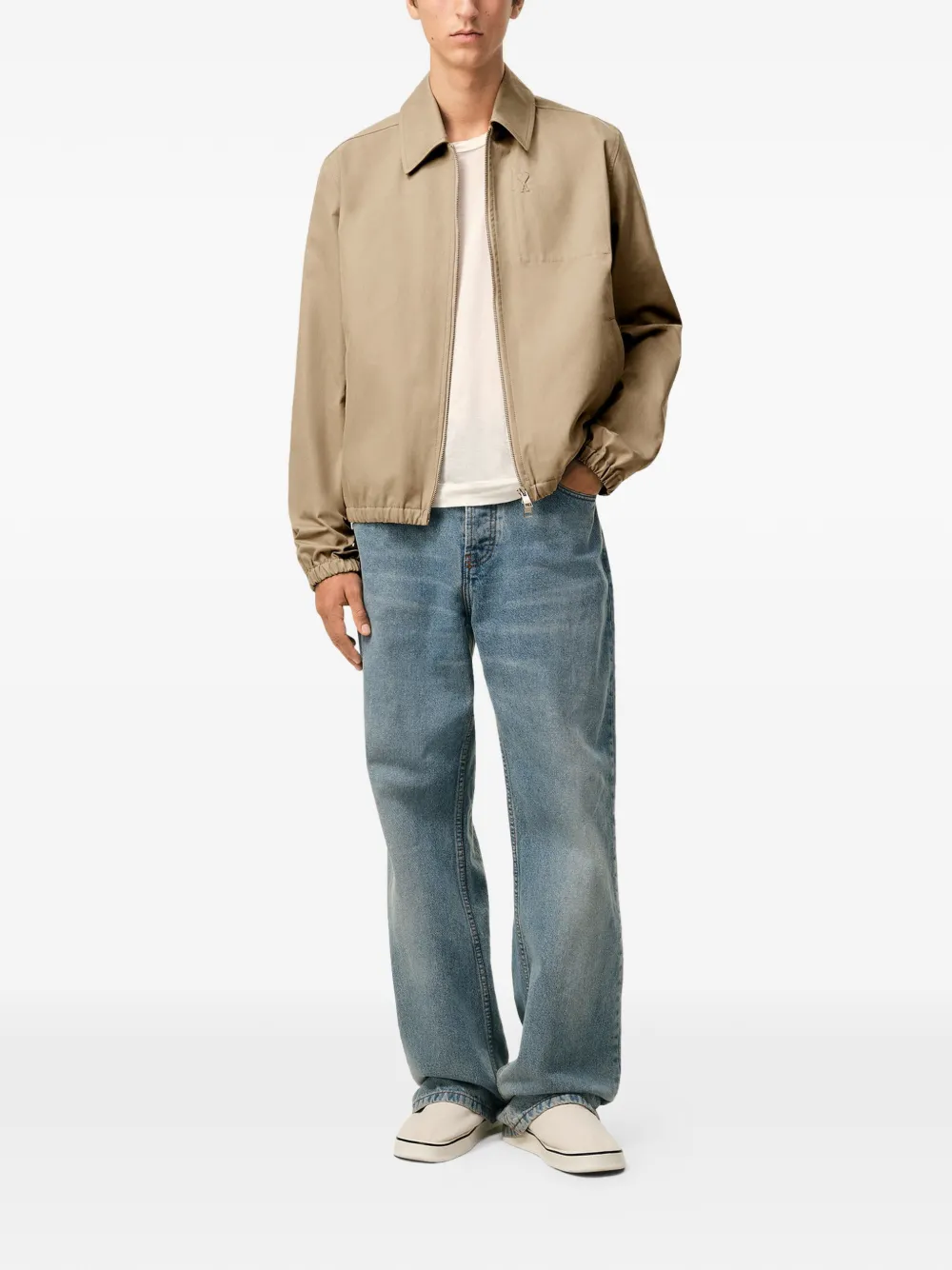 AMI Paris zipped bomber jacket | Bomber Jackets | Image 2