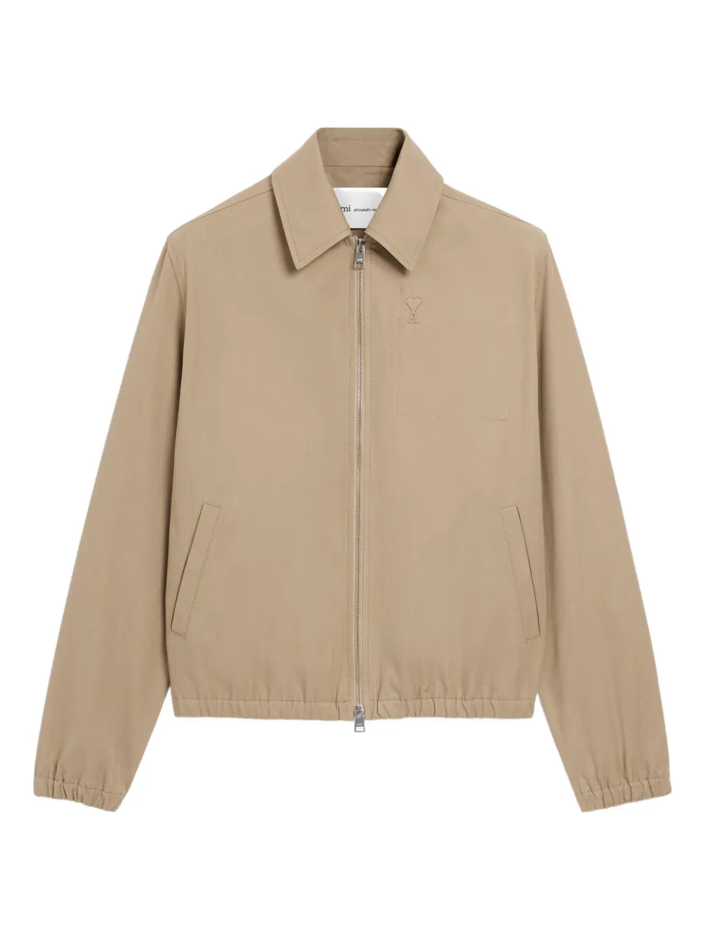 AMI Paris zipped bomber jacket - Toni neutri