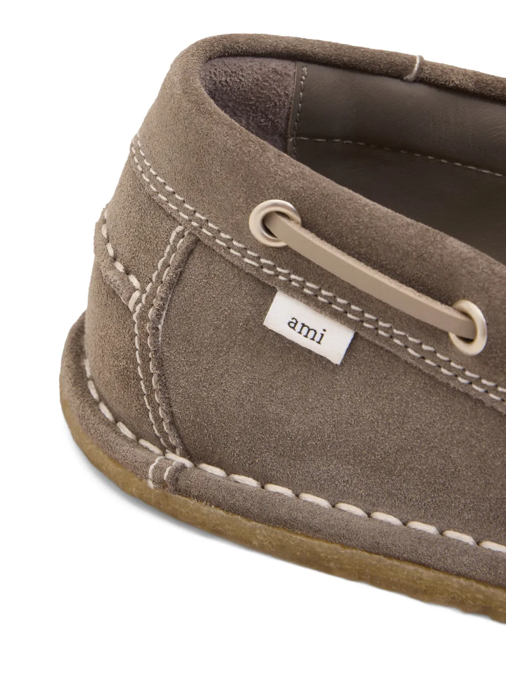 AMI Paris Suède bootschoenen Bruin