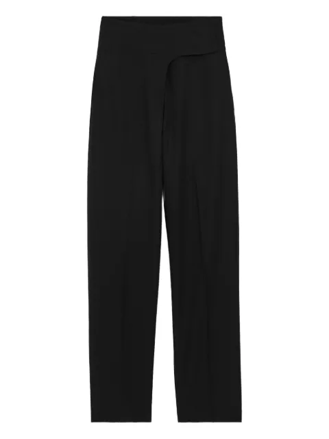 AMI Paris belted tailored trousers