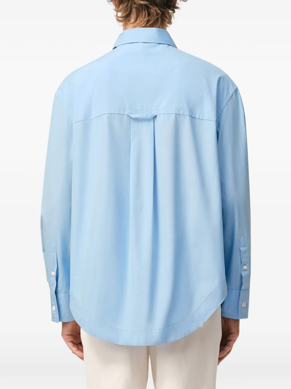 AMI Paris Ami de Coeur oversized shirt Blauw
