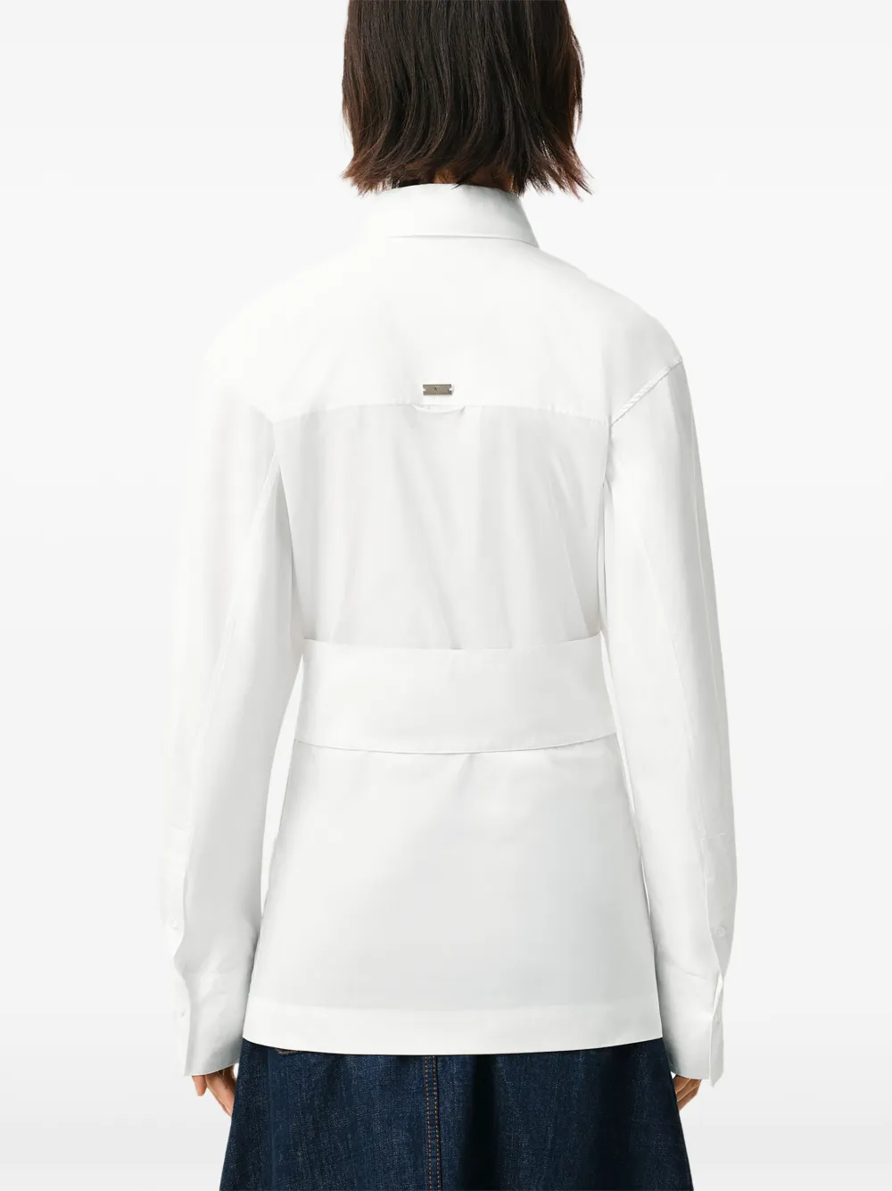 AMI Paris Katoenen blouse Wit