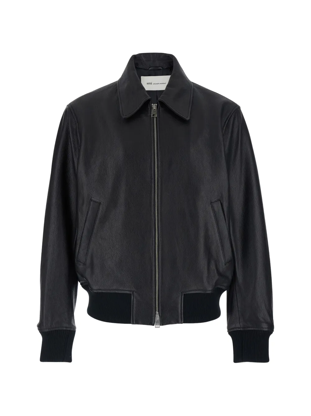 AMI Paris Jack met rits Zwart