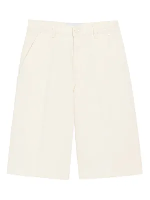 Jil Sander ベルテッド ショートパンツ | ホワイト | FARFETCH JP