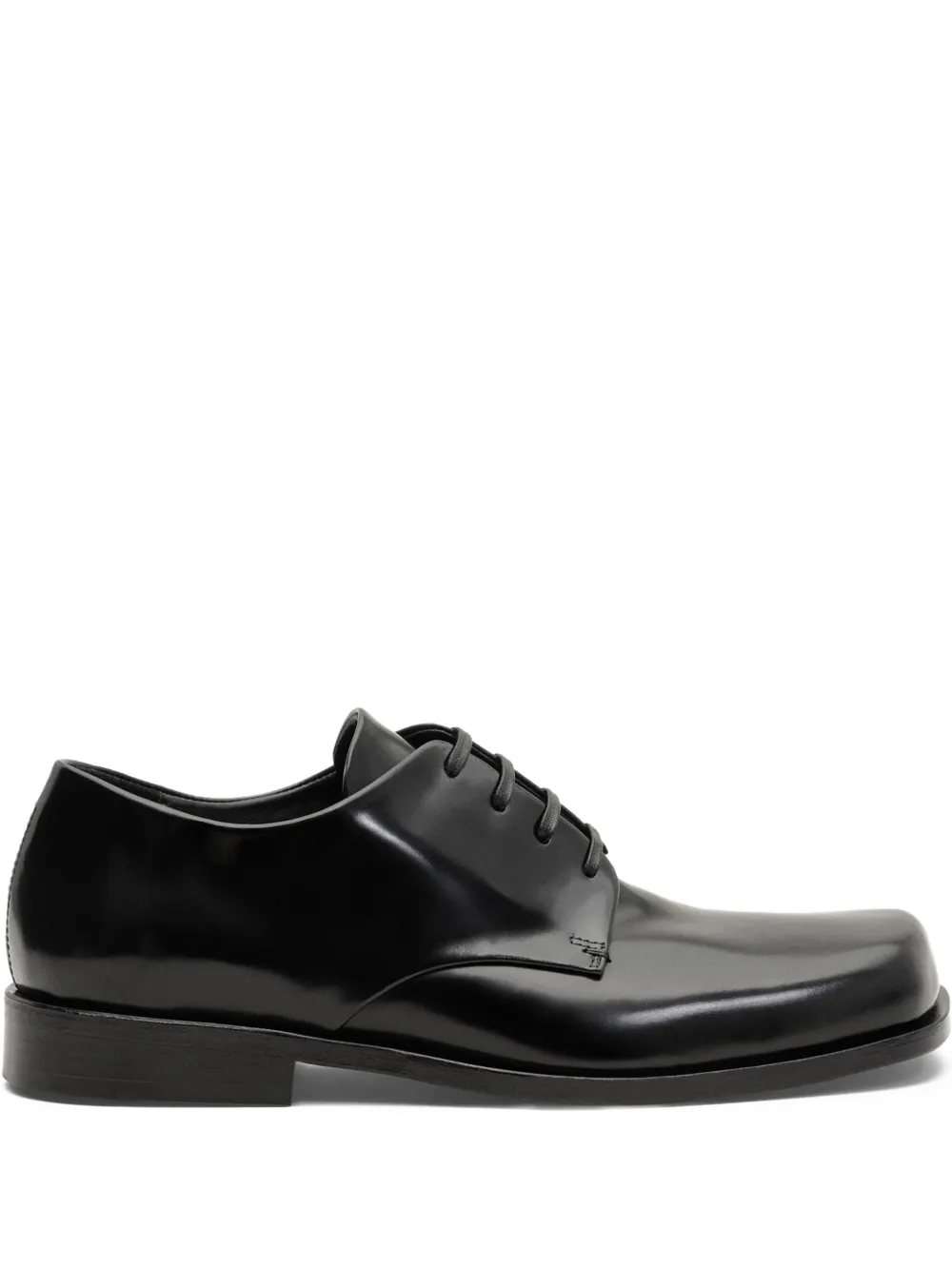 AMI Paris square-shape derby shoes | Black | Image 1