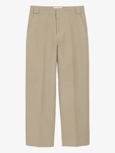 AMI Paris cotton baggy trousers