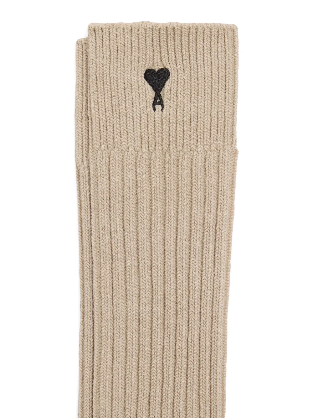 AMI Paris Ami de Coeur katoenen sokken Beige