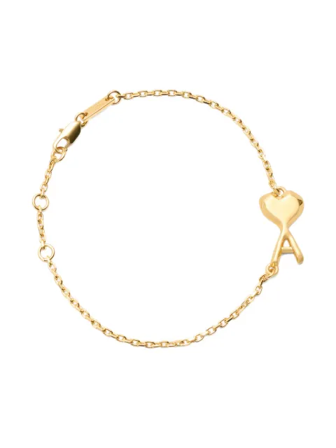AMI Paris hammered ami de coeur bracelet