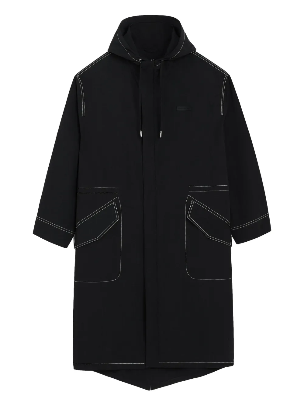 AMI Paris Parka lungo - Nero