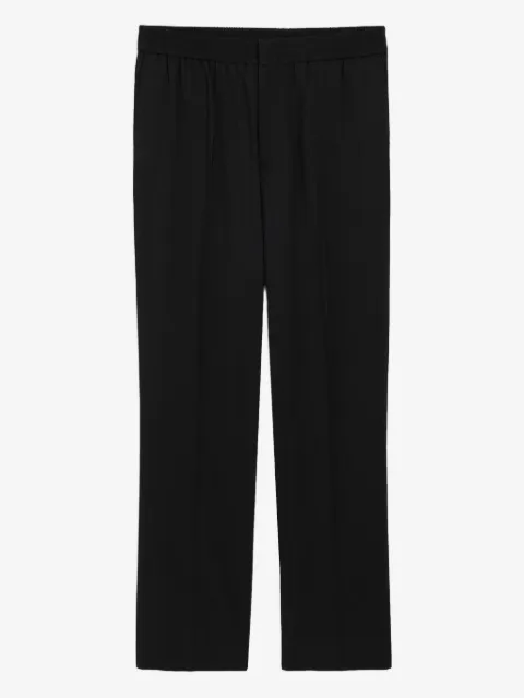 AMI Paris wool elasticated waist trousers