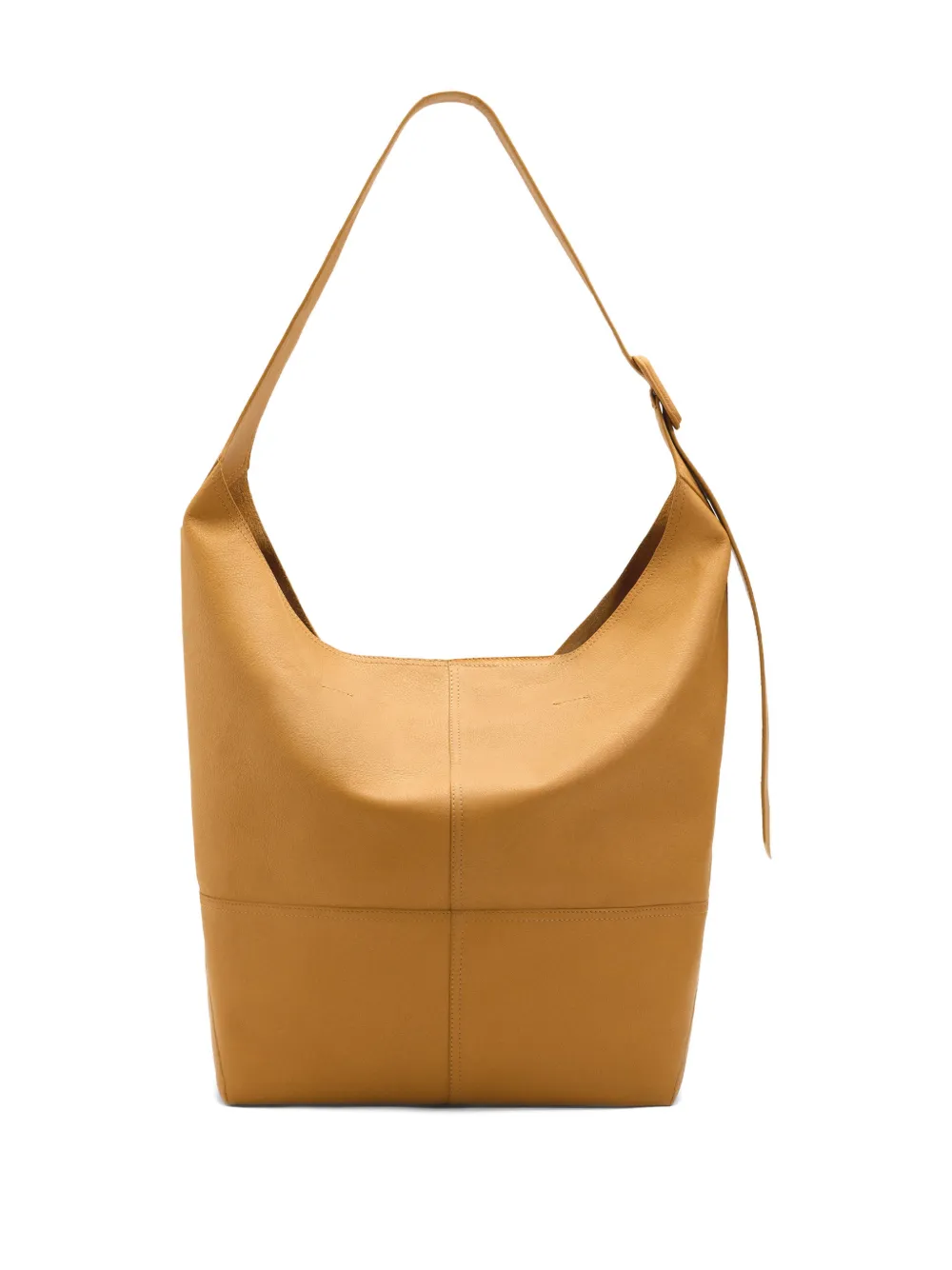  Ami Paris Large Etienne Leather Shoulder Bag - Neutrals 