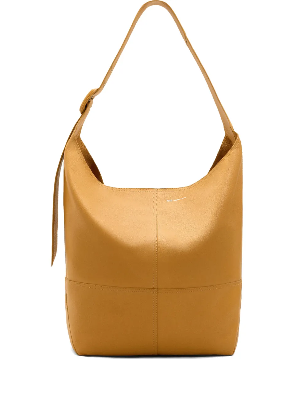 AMI Paris Borsa a spalla con fibbia - Toni neutri