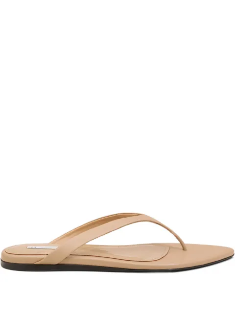 AMI Paris sandalias con puntera en punta
