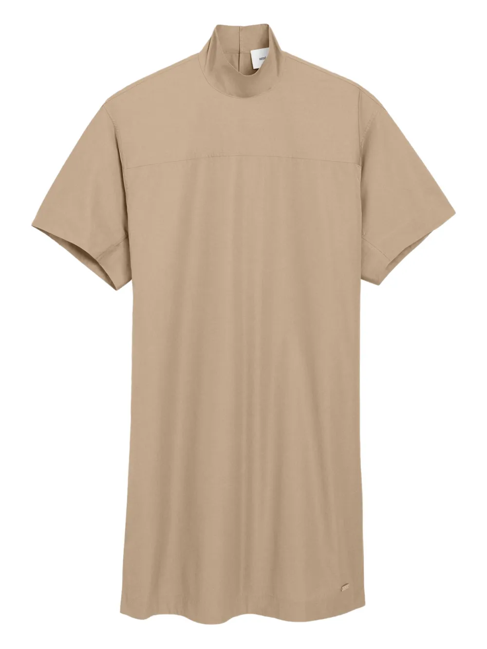 AMI Paris Abito con collo rialzato - Toni neutri