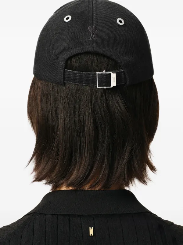 AMI Paris Ami キャップ | ブラック | FARFETCH JP